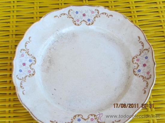 Antig&uuml;edades: Plato San Claudio DO, con se&ntilde;a, 25 cms - Foto 1