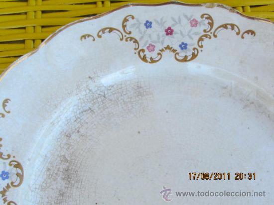 Antig&uuml;edades: Plato San Claudio DO, con se&ntilde;a, 25 cms - Foto 2
