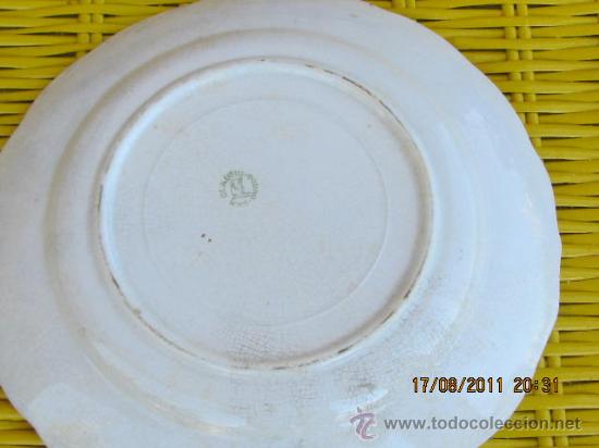 Antig&uuml;edades: Plato San Claudio DO, con se&ntilde;a, 25 cms - Foto 4