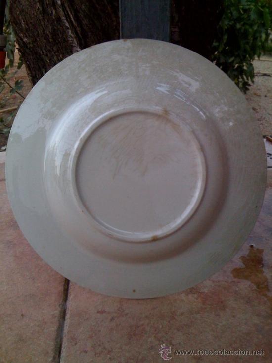 Antig&uuml;edades: PRECIOSO Y ANTIGUO PLATO. - Foto 2