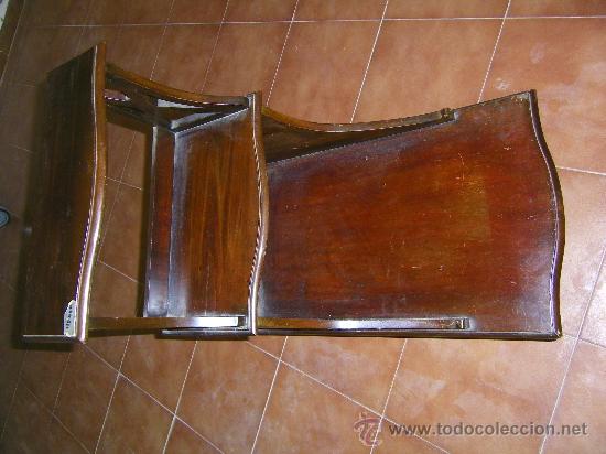 Antig&uuml;edades: MUEBLE ESCALERA BIBLIOTECA - Foto 1