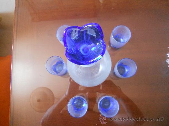 Antig&uuml;edades: PRECIOSA LICORERA CON 6 VASOS. - Foto 2