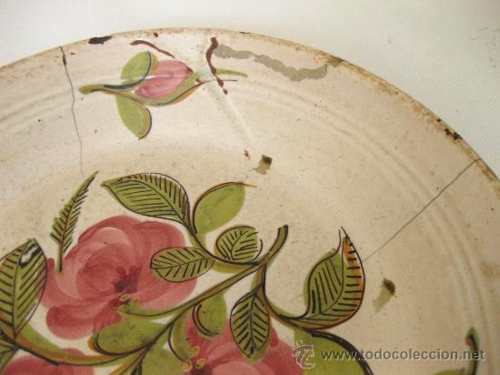 Antig&uuml;edades: PLATO ANTIGUO DE CERAMICA - Foto 3