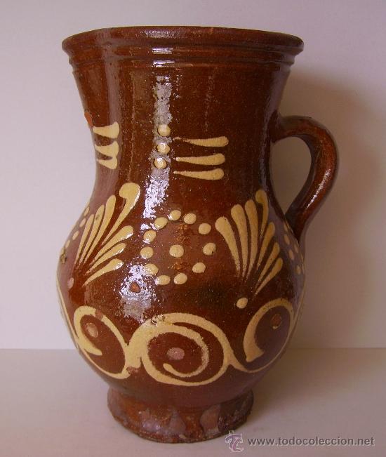 Antig&uuml;edades: Jarra de ceramica - Foto 1
