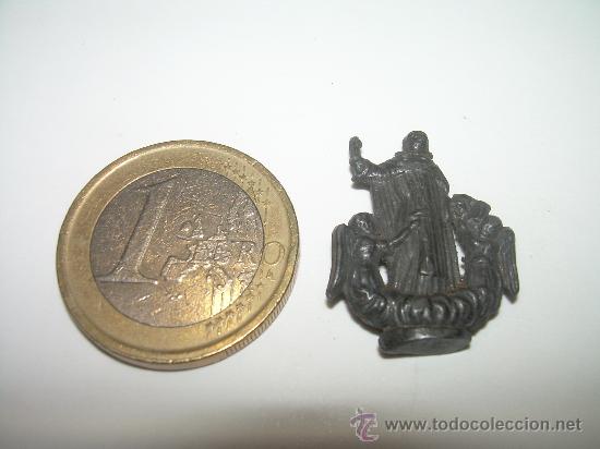 Antig&uuml;edades: ANTIGUA IMAGEN DE SANTO... PLOMO - Foto 2