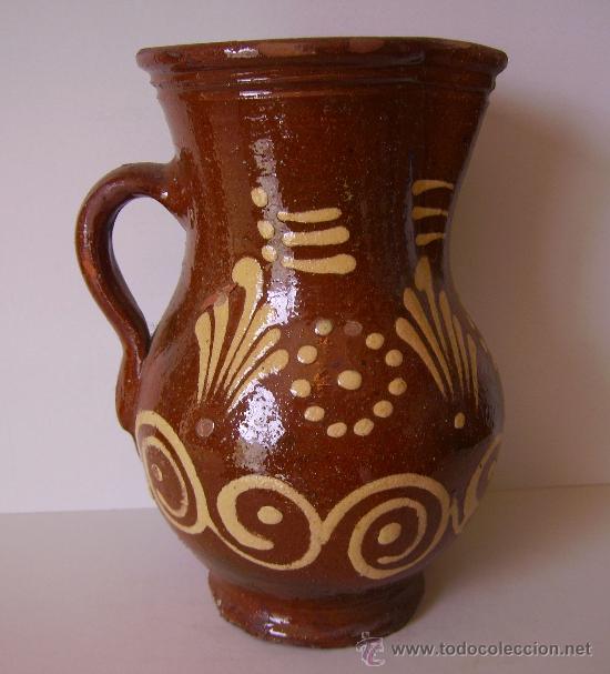Antig&uuml;edades: Jarra de ceramica - Foto 2