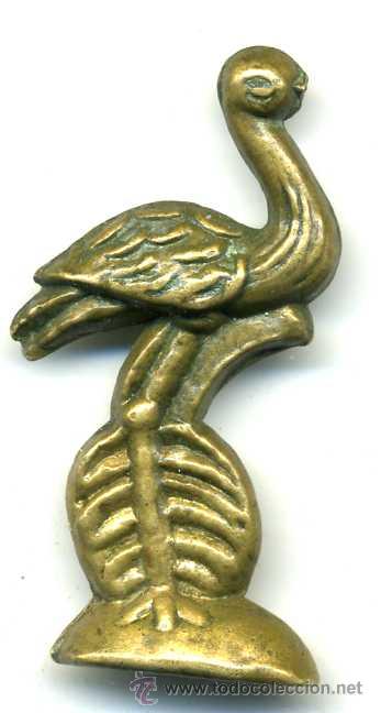 Antig&uuml;edades: AVE, PUEDE SER CIGUE&Ntilde;A, METAL BRONCE, DE 5 Cm DE ALTO. ENV&Iacute;O ORDINARIO 1,75 &euro; CERTIFICADO 5,57