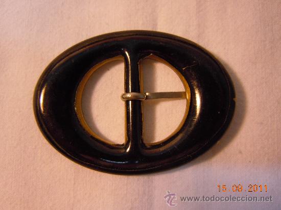 Antig&uuml;edades: HEBILLA ART DECO PLASTICO - Foto 2