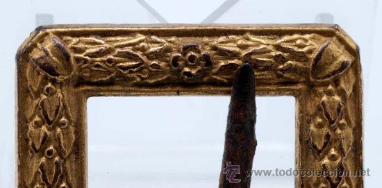 Antig&uuml;edades: Hebilla Imperio en bronce dorado Ppos S XIX - Foto 2