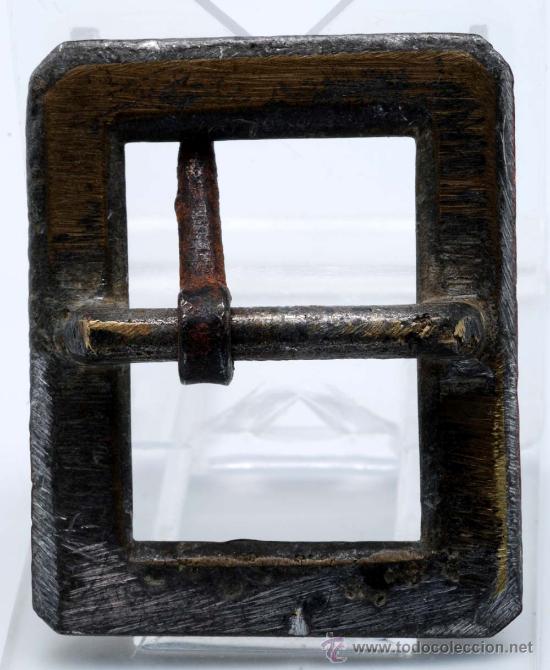 Antig&uuml;edades: Hebilla Imperio en bronce dorado Ppos S XIX - Foto 3