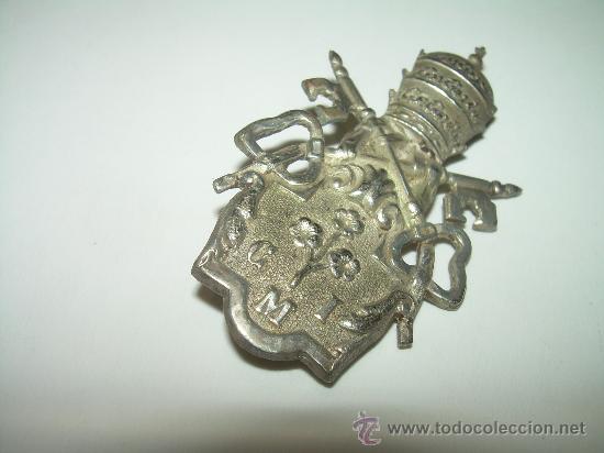 Antig&uuml;edades: ANTIGUO EMBLEMA RELIGIOSO.....DE PLATA - Foto 1