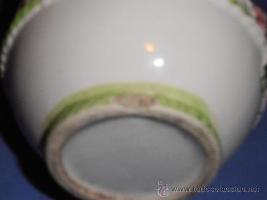 Antig&uuml;edades: FRUTERO Y JARRON DE CERAMICA DECORADA - Foto 4
