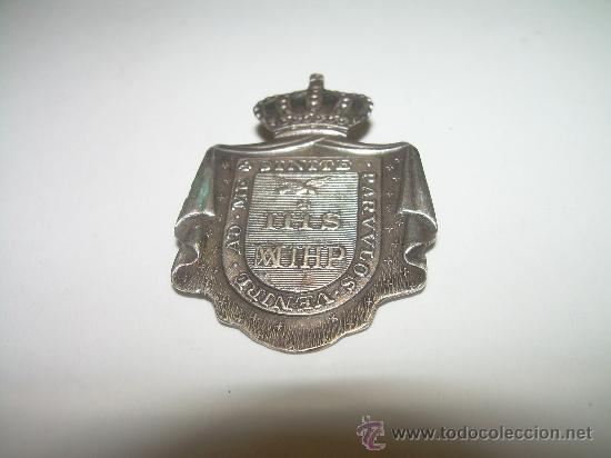 Antig&uuml;edades: ANTIGUA MEDALLA DE PLATA. - Foto 2