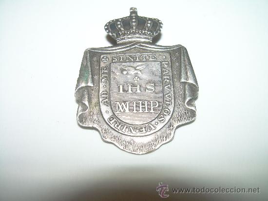 Antig&uuml;edades: ANTIGUA MEDALLA DE PLATA. - Foto 5