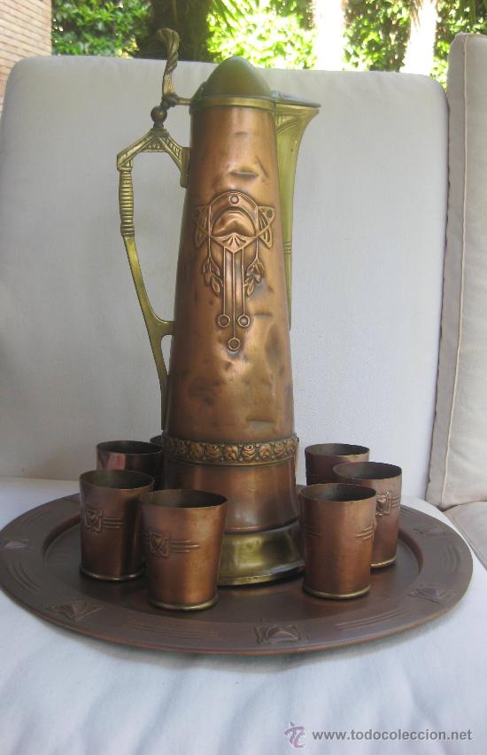 Antig&uuml;edades: Juego de cerveza art deco - Foto 1