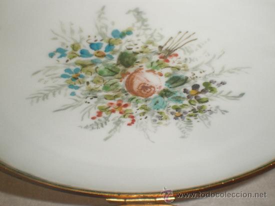Antig&uuml;edades: caja de porcelana pintada - Foto 5
