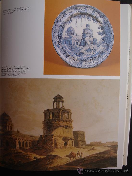 Antig&uuml;edades: PLATO RUINAS CON FIGURAS, MARCA ROGERS C. 1815 - Foto 3