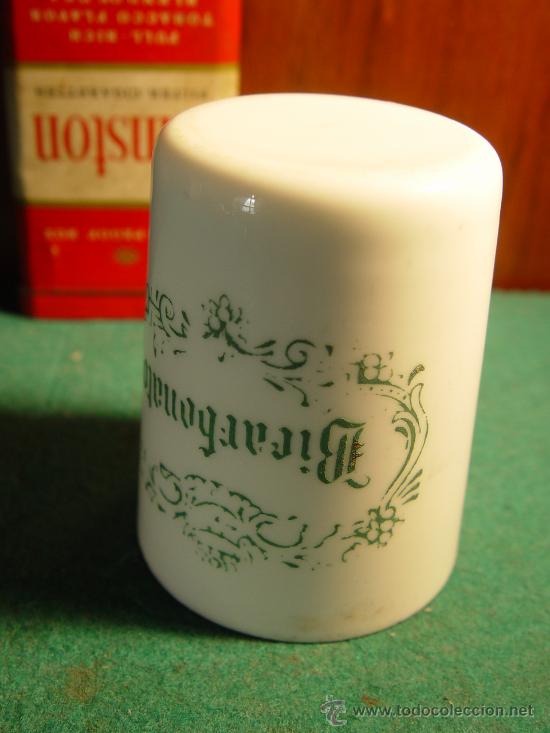 Antig&uuml;edades: BICARBONATO - VASO ANTIGUO DE OPALINA - - Foto 3