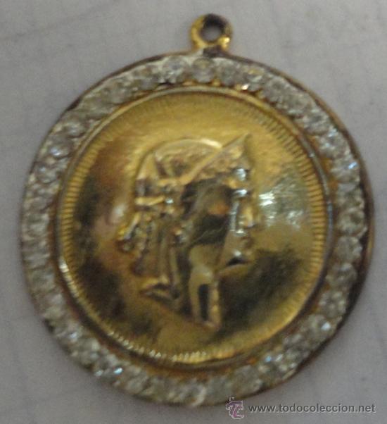 Antig&uuml;edades: Medallita de 2,8 cm. de di&aacute;metro. - Foto 1