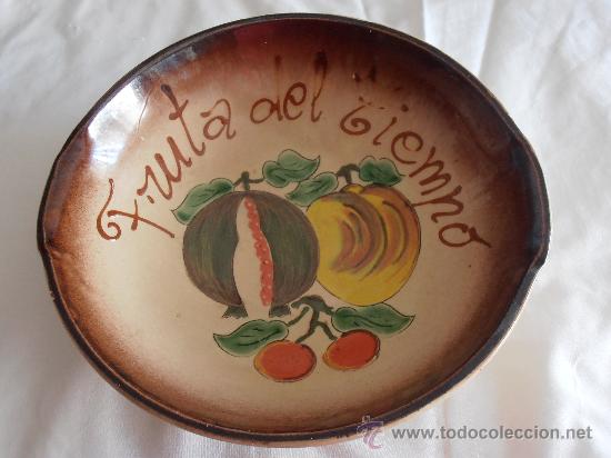 Antig&uuml;edades: FRUTERO, CENTRO DE MESA DE CERAMICA - Foto 1