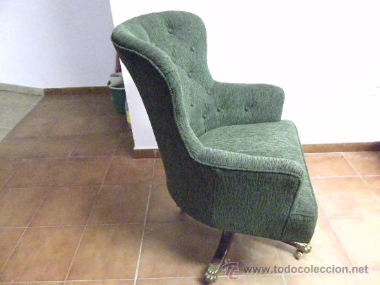 Antig&uuml;edades: SILLON GIRATORIO - Foto 4