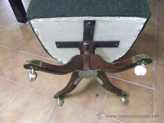Antig&uuml;edades: SILLON GIRATORIO - Foto 2