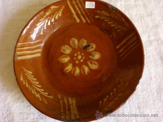 Antig&uuml;edades: PLATO ALFARER&Iacute;A POPULAR. &iquest; BU&Ntilde;O ? - Foto 1