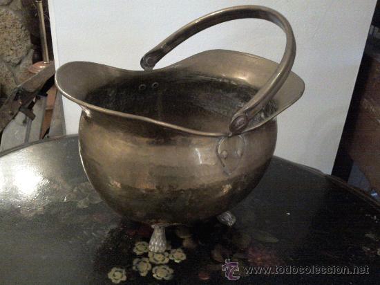 Antig&uuml;edades: Antiguo centro de mesa en metal - Foto 3