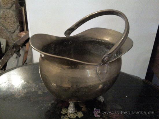 Antig&uuml;edades: Antiguo centro de mesa en metal - Foto 5