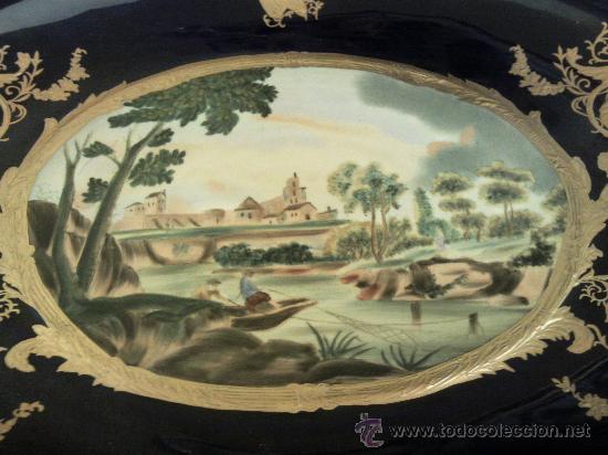 Antig&uuml;edades: Gran sopera con plato marca S&eacute;vres - Foto 7