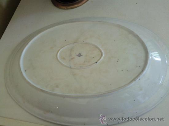 Antig&uuml;edades: Gran sopera con plato marca S&eacute;vres - Foto 17