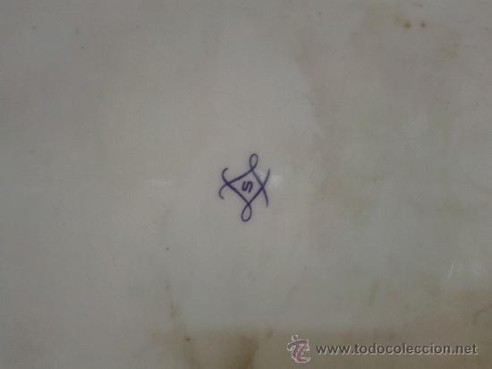 Antig&uuml;edades: Gran sopera con plato marca S&eacute;vres - Foto 21