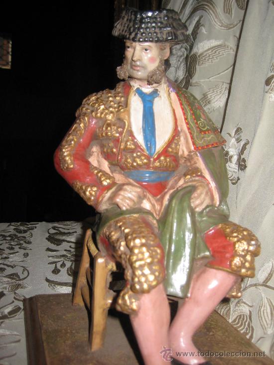 Antig&uuml;edades: Torero de terracota ( nuevo ) - Foto 1