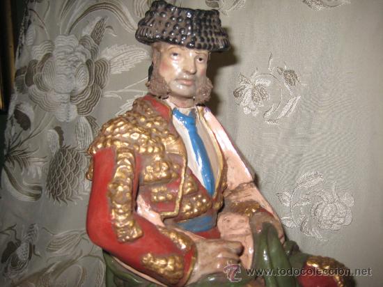 Antig&uuml;edades: Torero de terracota ( nuevo ) - Foto 4