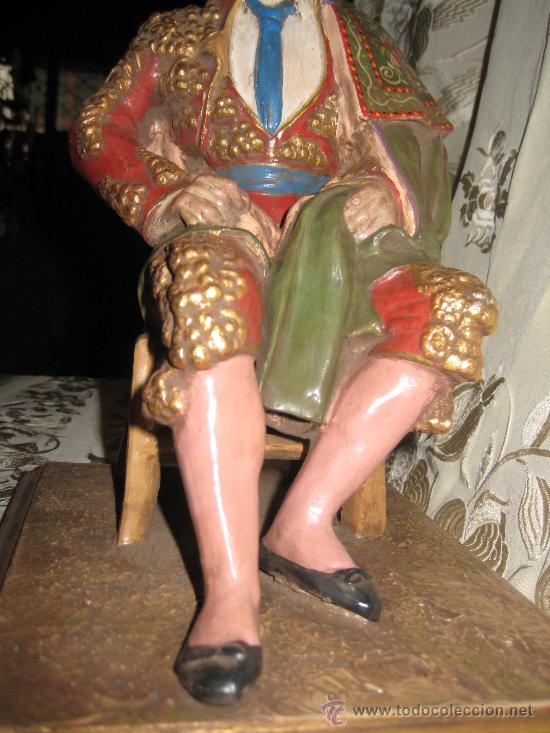 Antig&uuml;edades: Torero de terracota ( nuevo ) - Foto 5