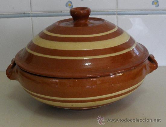Antig&uuml;edades: SOPERA DE TERRACOTA DECORADA - Foto 1