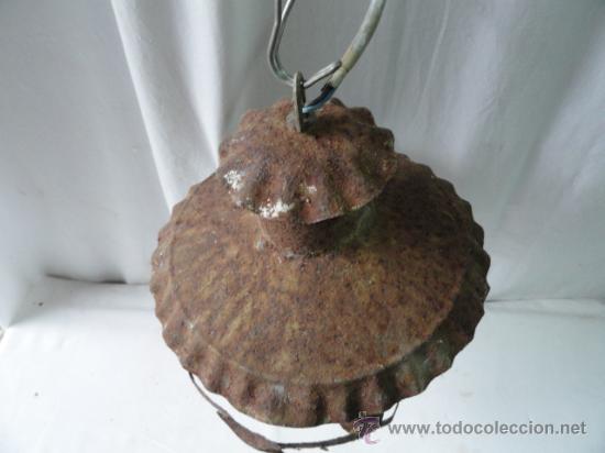 Antig&uuml;edades: BONITO FAROL DE CHAPA DE HIERRO. - Foto 3