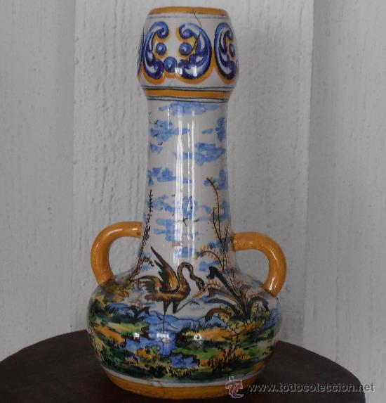 Antig&uuml;edades: JARRON, ANFORA DE CERAMICA DE TALAVERA - Foto 5