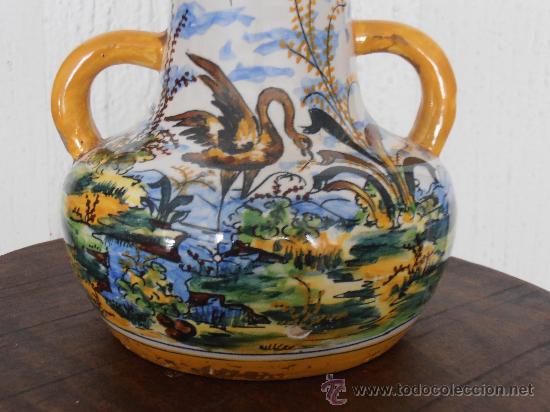 Antig&uuml;edades: JARRON, ANFORA DE CERAMICA DE TALAVERA - Foto 9