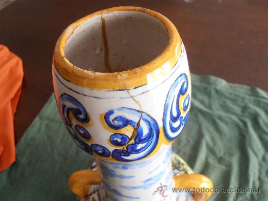 Antig&uuml;edades: JARRON, ANFORA DE CERAMICA DE TALAVERA - Foto 13