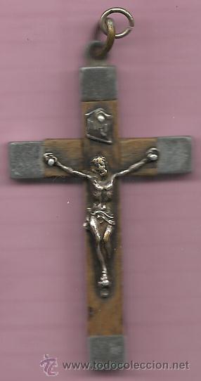 Antig&uuml;edades: ANTIGUA CRUZ RELIGIOSA - Foto 1