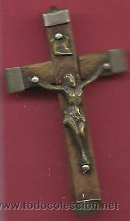 Antig&uuml;edades: ANTIGUA CRUZ RELIGIOSA - Foto 1
