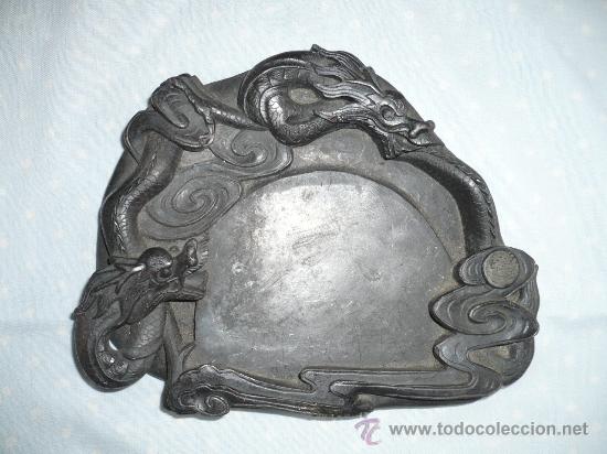 Oggetti Antichi: Piedra de tinta china antigua S. XVII-XVIII