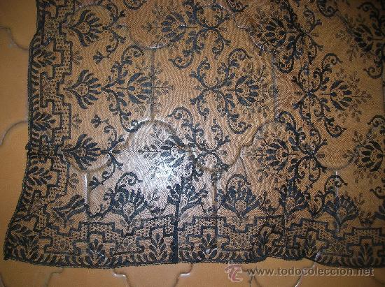 Antig&uuml;edades: MANTILLA ESPA&Ntilde;OLA - Foto 3