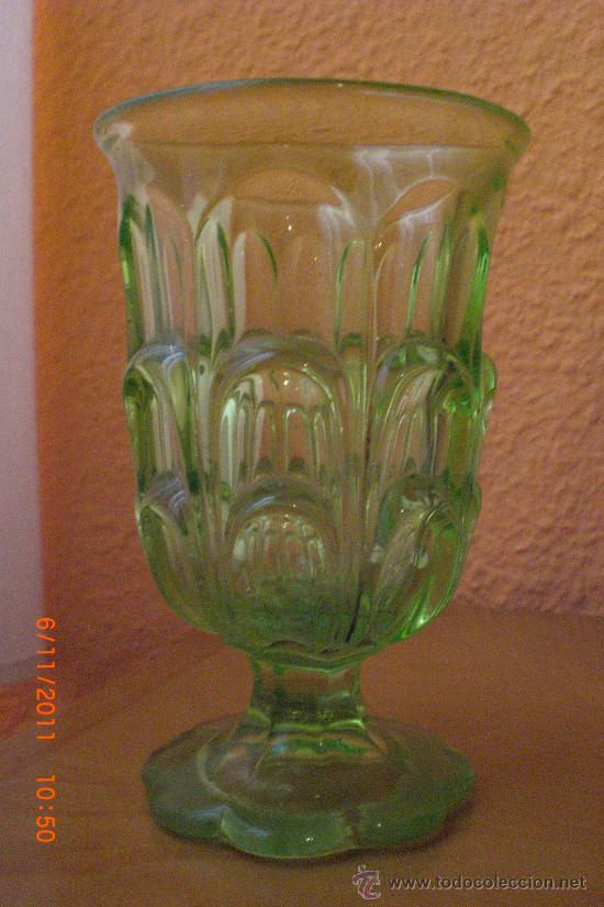 Antig&uuml;edades: Copa cristal antigua - Foto 1