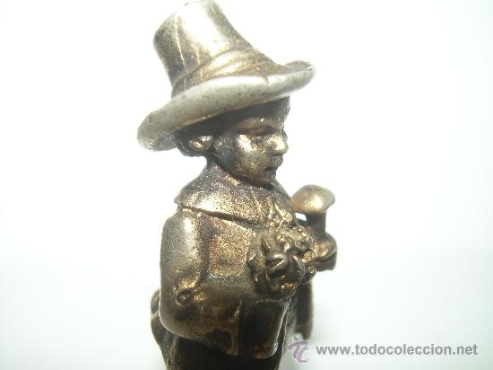 Antig&uuml;edades: ANTIGUA FIGURA DE BRONCE. - Foto 2