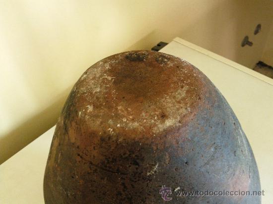 Antig&uuml;edades: Antiguo puchero de barro con dos asas - Foto 11