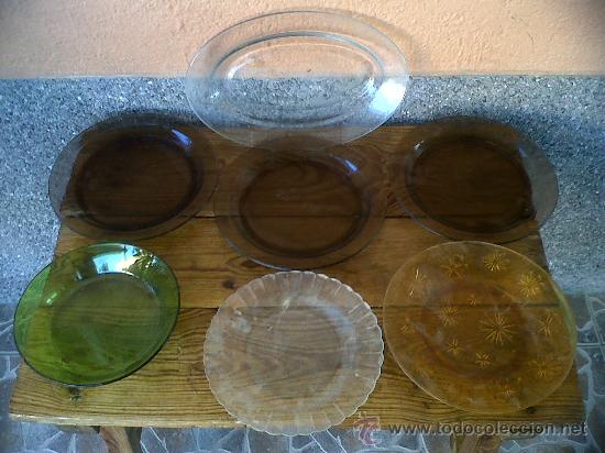 Antig&uuml;edades: LOTE DE 7 PLATOS VARIADOS. - Foto 1