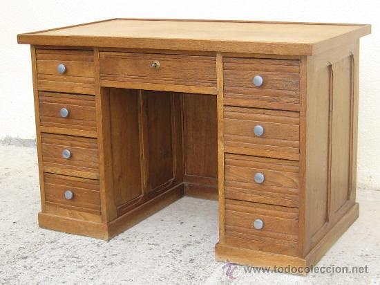 Antig&uuml;edades: MESA DE DESPACHO. ART DEC&Oacute; - Foto 1