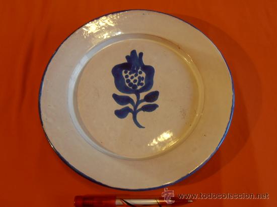 Antig&uuml;edades: PLATO DE CERAMICA DE GRANADA , - Foto 1